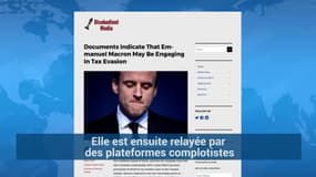 D'où provient la rumeur du compte offshore de Macron aux Bahamas?