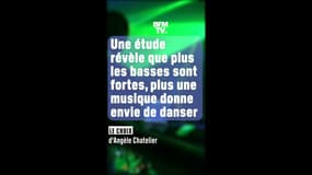 Le choix d'Angèle Chatelier - Une étude révèle que plus les basses sont fortes, plus une musique donne envie de danser