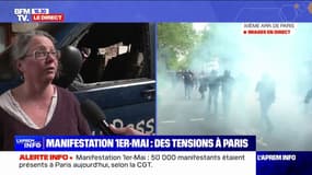 "Je suis totalement affligée": Nolween, créatrice et restauratrice de vitraux, a vu son véhicule être incendié lors de la manifestation du 1er-Mai à Paris