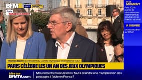 "L'héritage tangible des Jeux de Paris est unique", assure Thomas Bach, ex-président du CIO