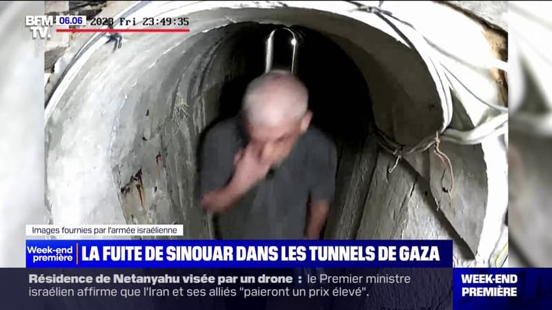 Israël révèle des images de Yahya Sinouar dans un tunnel de Gaza avant les attaques du 7-Octobre