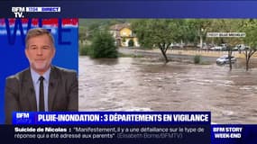 Story 1 : Pluie - inondation, 3 départements en vigilance - 16/09