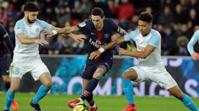 Morgan Sanson, Angel Di Maria et Boubacar Kamara