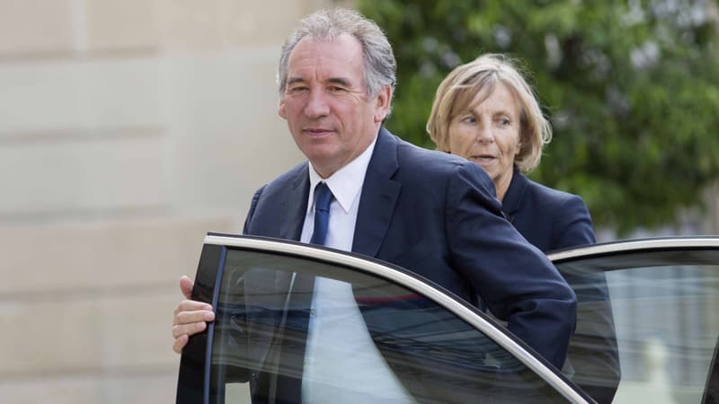 François Bayrou et Marielle de Sarnez, le 25 juin 2016, à Paris.