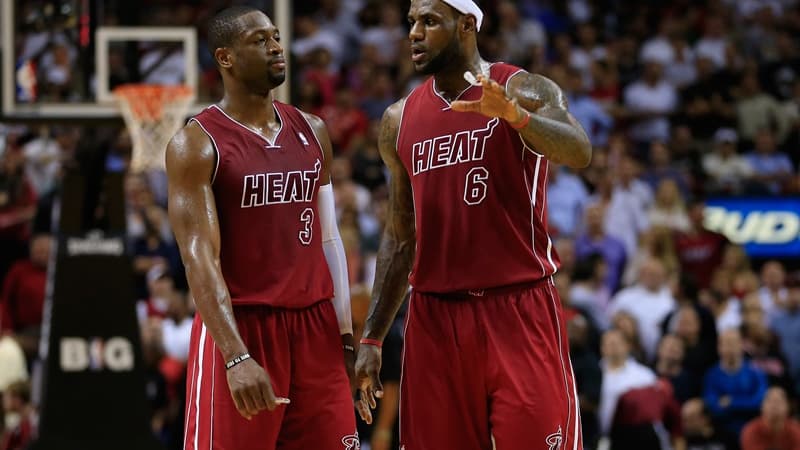 Dwyane Wade et LeBron James