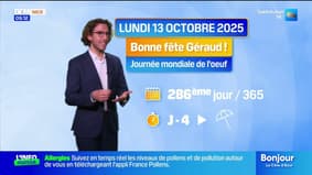 "Si je te dis Francky ..." - La météo de Colas du lundi 13 octobre 2025