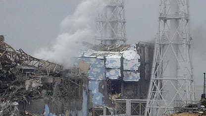 La centrale nucléaire de Fukushima, au Japon.