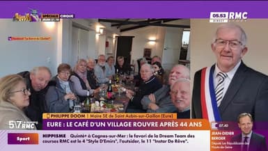 Philippe Doom à votre service : Le café d'un village rouvre après 44 ans dans l'Eure - 08/12