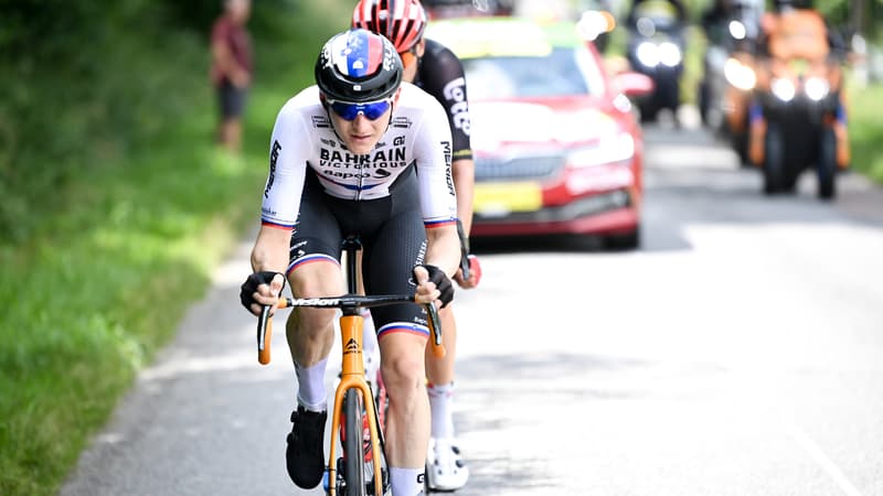 Matej Mohoric lors de la 7e étape du Tour de France 2021