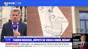 Fabien Roussel, secrétaire national du PCF et député du Nord, sur la mort du septuagénaire: "J'appelle à la décence"