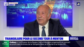 Menton: Yves Juhel, maire sortant, se réjouit de son score au premier tour