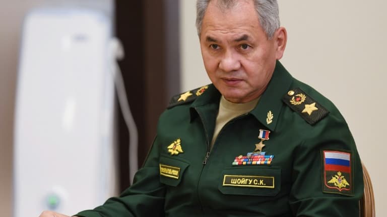 Le ministre russe de la Défense Sergueï Choïgou en novembre 2020 à Sotchi