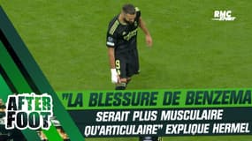 Real : "La blessure de Benzema au genou serait plus musculaire qu'articulaire" révèle Hermel