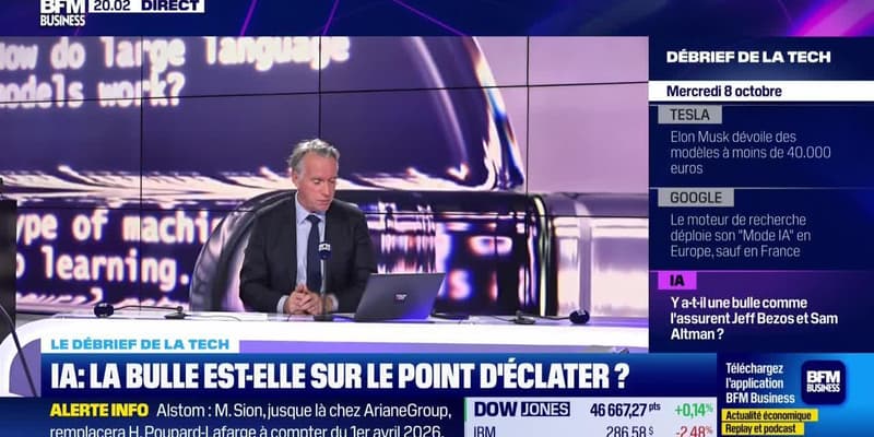 IA : la bulle est-elle sur le point d'éclater ? - 08/10