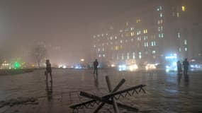 Kiev de nuit en novembre 2022 (Photo d'illustration).