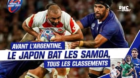 Mondial 2023 : Le Japon bat les Samoa et jouera sa qualif contre l'Argentine, les classements