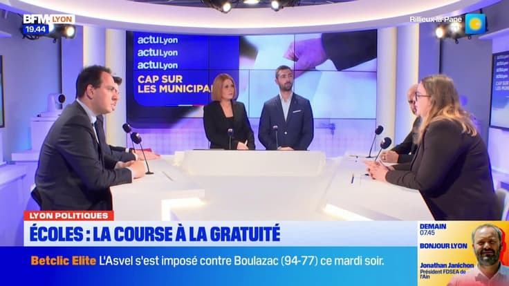 Municipales 2026 : Débat des têtes de liste sur BFM Lyon