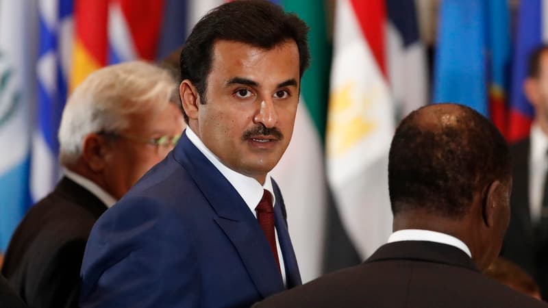 L’émir du Qatar, Tamim Al-Thani
