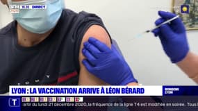 Lyon : la vaccination arrive au centre Léon Bérard