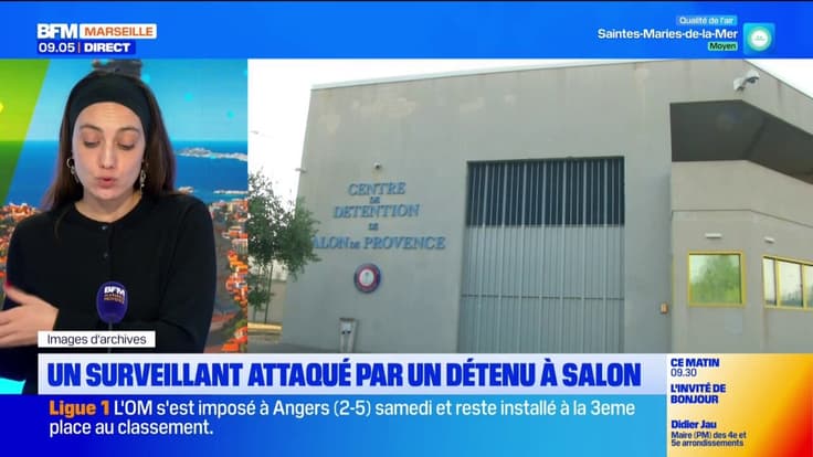 Un surveillant attaqué par un détenu à Salon-de-Provence