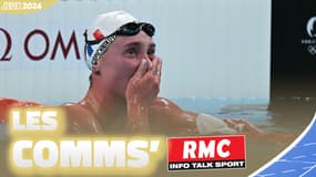 JO 2024 / Natation : Les comms RMC de la médaille d'argent de Kirpichnikova derrière l'intouchable Ledecky
