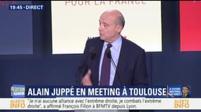 Pour Juppé, "les soutiens de l'extrême-droite arrivent en force" du côté de l'équipe Fillon