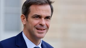 Olivier Véran, porte-parole du gouvernement, à l'Élysée le 20 septembre 2023 