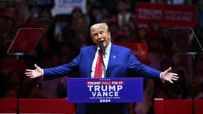 Donald Trump au Madison Square Garden, le 27 octobre 2024