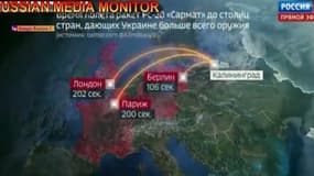 Les médias russes assurent qu'un missile Sarmat peut toucher Paris en 200 secondes, la chronique de Nicolas Poincaré le 2 mai 2022 sur RMC.