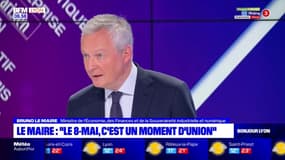 "Le 8-Mai, c'est un moment d'union nationale": Le Maire appelle les syndicats au respect pour la venue de Macron à Lyon