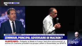 Christophe Castaner: "Quand Éric Zemmour est xénophobe, raciste et sexiste, il me trouvera toujours devant lui pour combattre ses idées"