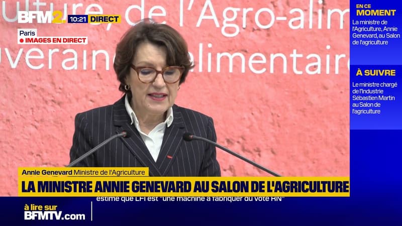 Dermatose nodulaire bovine: "Nous sommes en train de vaincre le virus", assure Annie Genevard
