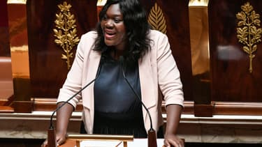 La députée Laetitia Avia à l'Assemblée nationale.