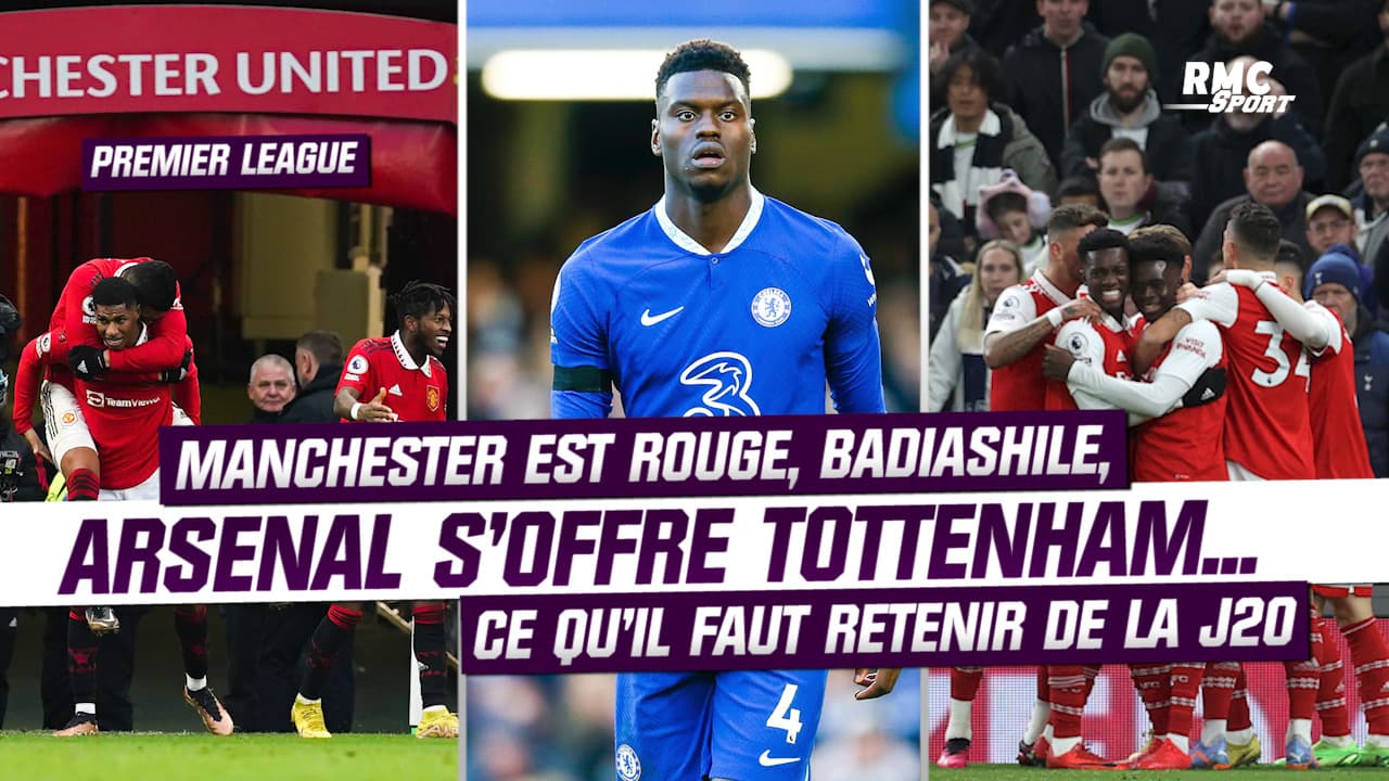 Premier League : Manchester Est Rouge, Arsenal S’offre Tottenham ...