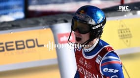 Slalom (Val d'Isère) : La victoire en patron de Noël (avec les commentaires RMC) 