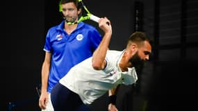 Benoit Paire contre la Serbie