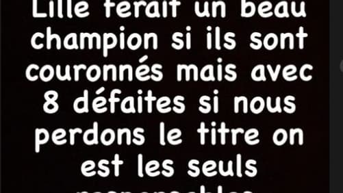 La story de Mbappé sur Instagram La story de Mbappé sur Instagram