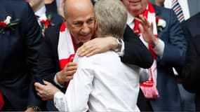 Ivan Gazidis avec Arsène Wenger