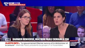 La motion de censure adoptée, les principaux acteurs « Face à BFM », revoir l’émission en intégralité