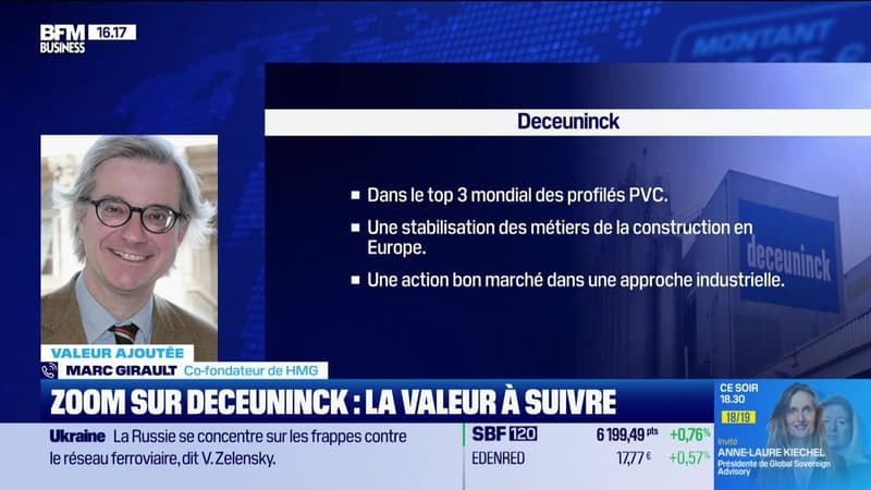 Valeur ajoutée : ils apprécient Deceuninck - 02/02