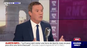 Pour Nicolas Dupont-Aignan, le duel entre Emmanuel Macron et Marine Le Pen "étouffe la vie politique française"