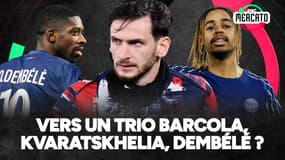 PSG : Vers un trio Barcola, Dembélé, Kvaratskhelia ? Luis Enrique “satisfait” du mercato parisien