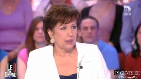 Roselyne Bachelot sur le plateau de Direct8, le 30 avril 2013
