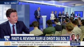 Droit du sol: "Laurent Wauquiez fait du Marine Le Pen", pour Griveaux 