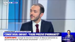 Congé de deuil d'un enfant: Emmanuel Macron demande au gouvernement de "faire preuve d'humanité"