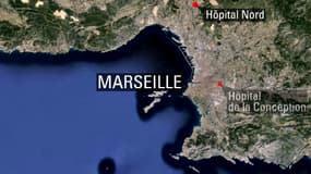 Infographie des lieux du drame, qui s'est produit dimanche à Marseille.