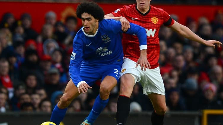 Marouane Fellaini face à MU