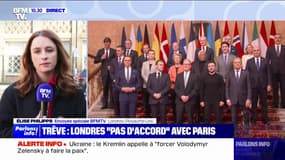 Guerre en Ukraine: Londres assure qu'il n'y a "pas d'accord" avec la France sur une proposition de trêve
