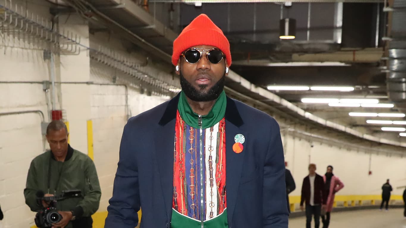 LeBron James, janvier 2020