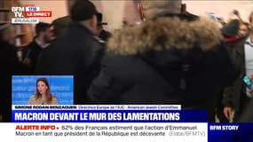 Story 1 : Emmanuel Macron devant le Mur des Lamentations - 22/01